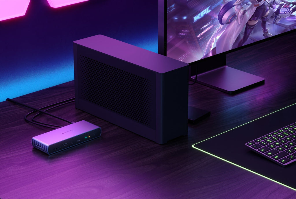 Targus HDTB4D-EU Dockingstation – Thunderbolt 4, 1× HDMI, 4× USB-A, 96 W PD, 2,5GbE, für Windows/Mac/ChromeOS