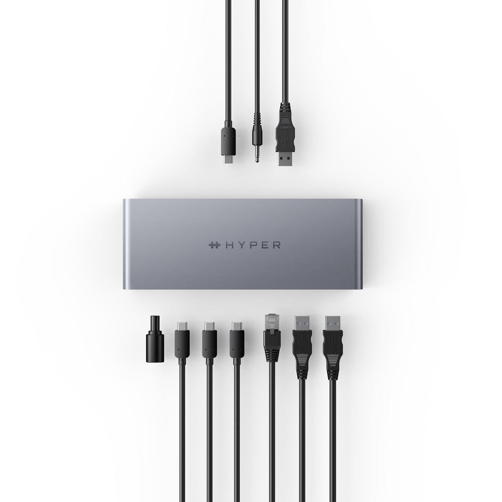 Targus HDTB4D-EU Dockingstation – Thunderbolt 4, 1× HDMI, 4× USB-A, 96 W PD, 2,5GbE, für Windows/Mac/ChromeOS
