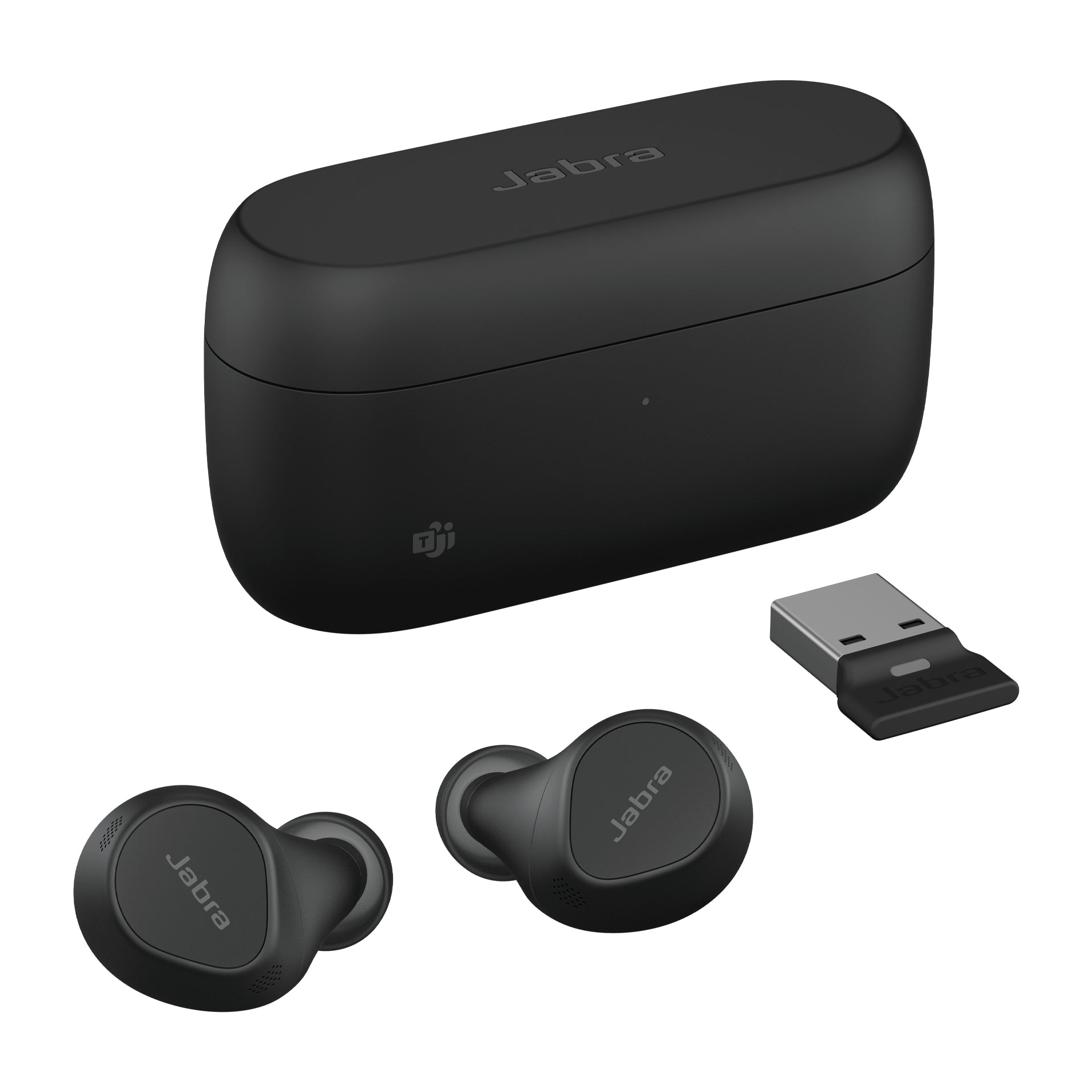 Jabra EVOLVE2 BUDS – True Wireless In-Ear Headset – USB-A – für Microsoft Teams