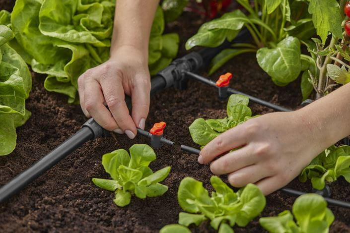 Gardena Knotenverbinder 80 mm Kunststoff – für Micro-Drip-System