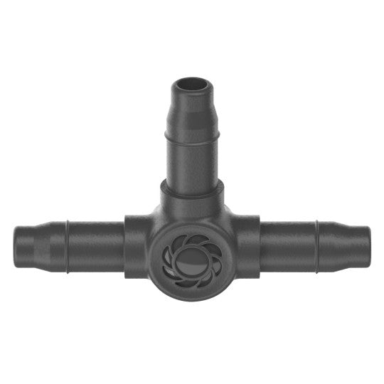 Gardena T-Stück – Ø 4,6 × 36 mm, Kunststoff, Grau, 10 Stk., für Micro-Drip-System