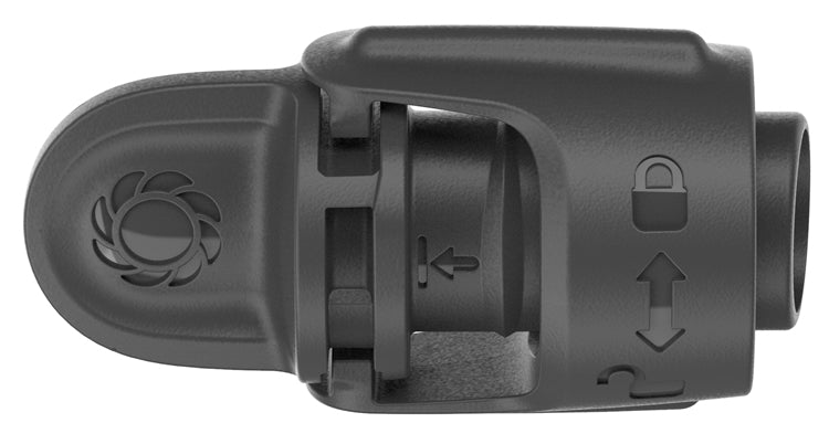 Gardena Rohrenden-Stecker – Ø 13 × 49 mm, Kunststoff, Schwarz, 5 Stk., für Micro-Drip-System