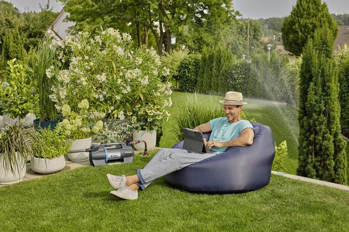 Gardena Gartenpumpe – 900 W, 5600 l/h, 8 m Förderhöhe, 4,7 bar, IPX4, 1,5 m Kabel