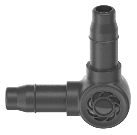 Gardena Knotenverbinder – Schlauch Ø 4,6 mm, 23 mm, Grau, 1 Stk. – für Micro-Drip-System