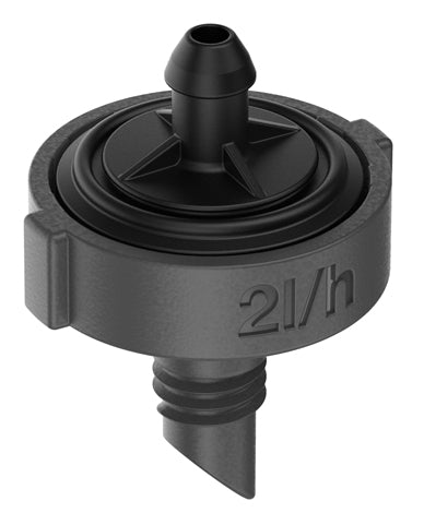 Gardena Tropfer – 2 l/h, Kunststoff, Schwarz, 29 mm, für Micro-Drip-System