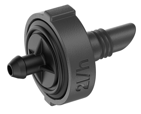 Gardena Tropfer – 2 l/h, Kunststoff, Schwarz, 29 mm, für Micro-Drip-System