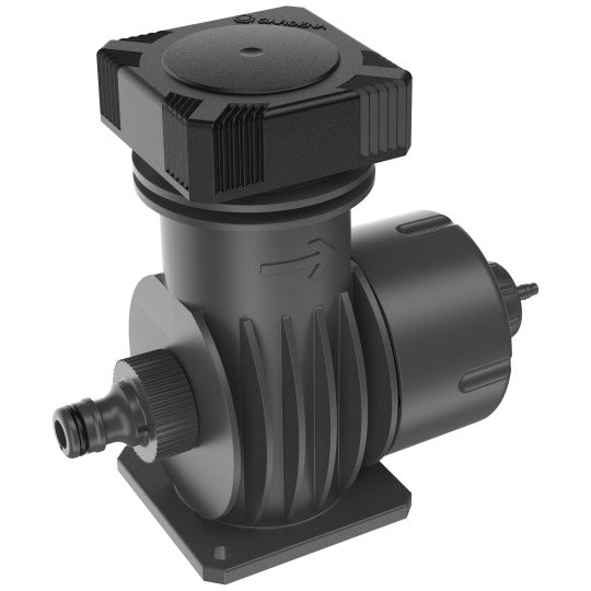 Gardena Micro-Drip-System Basisgerät – 15,3 cm, Kunststoff, Grau, 1,5 bar, für Tropfbewässerungssystem