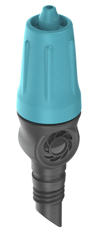 Gardena Tropfer – regulierbar 0–15 l/h, 5,8 cm, Kunststoff, Grau/Türkis, für Micro-Drip-System