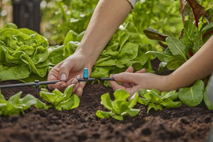 Gardena Kleinflächendüse 42 mm Kunststoff – für Tropfbewässerungssystem – 1 Stk – für Micro-Drip-System