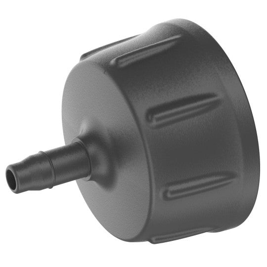 Gardena Hahnstück – Hahnanschluss 4,6 mm (3/16"), G 3/4, Kunststoff, Schwarz, für Tropfbewässerungssystem