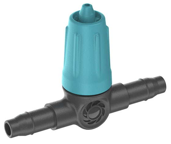 Gardena Tropfer 43×4,6 mm – für Tropfbewässerungssystem – Kunststoff – grau, türkis – 13315-20
