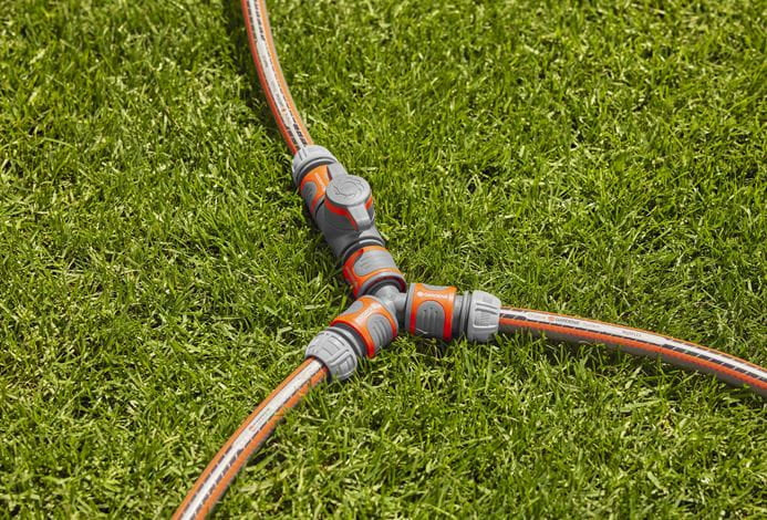 Gardena Regulierventil – Kunststoff, Grau, Orange, für Tropfbewässerungssystem