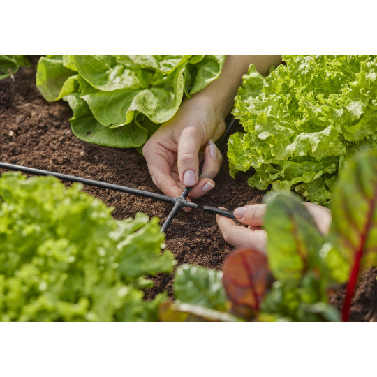Gardena Schlauchanschluss 4,6 mm Kunststoff – 10 Stk – für Gardena Micro-Drip-System