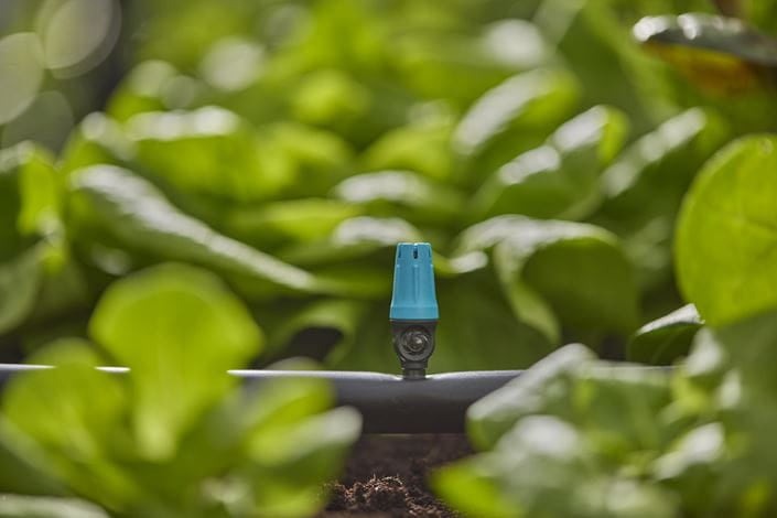 Gardena Endkleinflächendüse – 46 mm, Kunststoff, schwarz/grün, für Micro-Drip-System