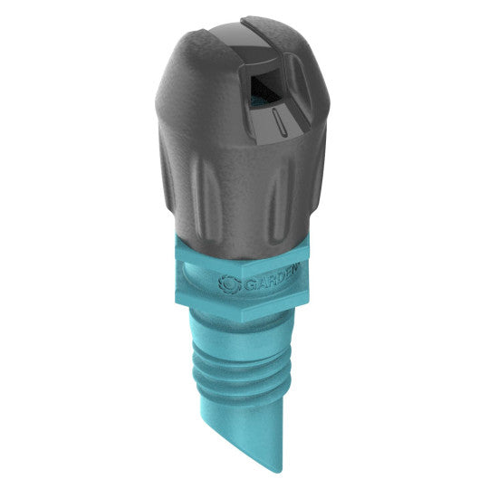 Gardena Streifendüse – 30 mm, Kunststoff, Grau/Türkis, 5 Stk., für Micro-Drip-System