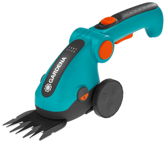 Gardena ComfortCut Li – Akku-Grasschere 80 mm, Li-Ion, mit Akku und Ladegerät, Schwarz, Grün