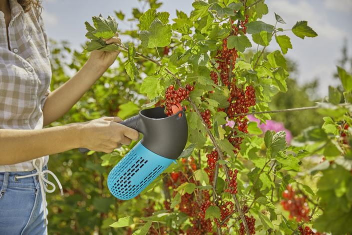 Gardena 17400-20 Beerensammler Combi – Breite 100 mm, Höhe 201 mm, Gewicht 0,23 kg – für Combisystem