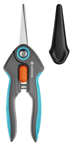 Gardena FreshCut – Ast- und Gartenschere 47 mm, Messer Edelstahl, Sicherheitssperre, Schwarz/Grün