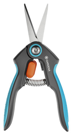 Gardena FreshCut – Ast- und Gartenschere 47 mm, Messer Edelstahl, Sicherheitssperre, Schwarz/Grün