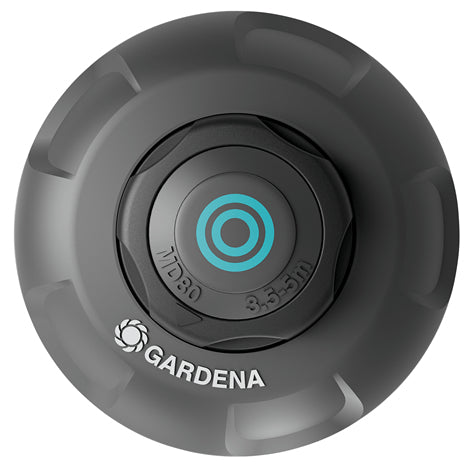Gardena Versenkregner MD80 – Kunststoff, Schwarz