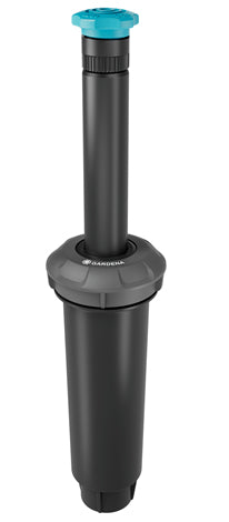 Gardena Versenkregner SD80 – Sprühbereich 3–5 m, Abgedecktes Gebiet 80 m², Schwarz, 1 Stück