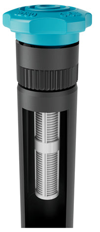Gardena Versenkregner SD80 – Sprühbereich 3–5 m, Abgedecktes Gebiet 80 m², Schwarz, 1 Stück
