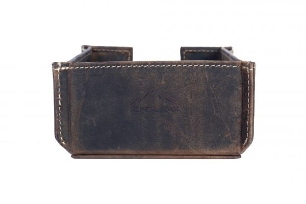 Alpenleder Taschenentleerer Sackerl – 170 × 50 mm – Büffelleder