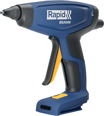 Rapid Heissklebepistole BGX500 – 18 V – Solo – Aufwärmzeit 3 min