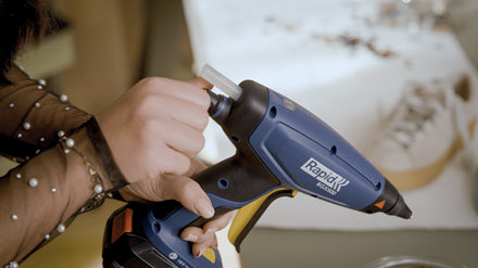 Rapid Heissklebepistole BGX500 – 18 V – Solo – Aufwärmzeit 3 min