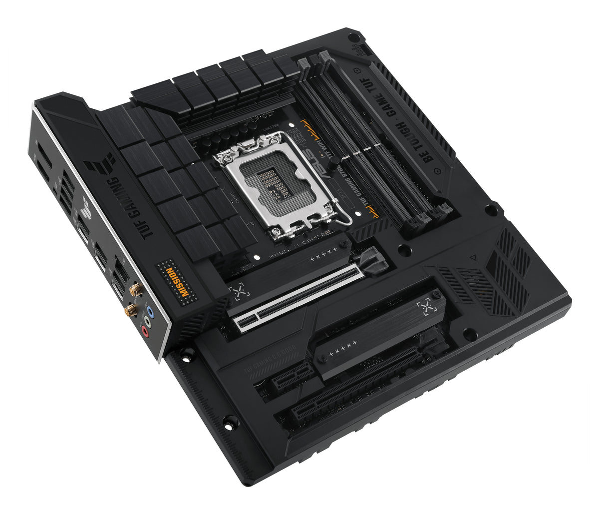 ASUS TUF GAMING B760M-BTF WIFI – Mainboard – LGA 1700, Intel B760, mATX, DDR5