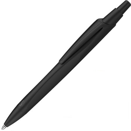 Schneider Schreibgeräte Schneider Reco Kugelschreiber – Blau, Spitze 0,5 mm, Druck, Schwarz, nachfüllbar