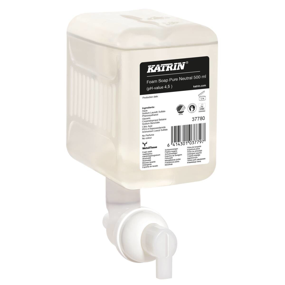 Katrin Schaumseife Kartusche – Neutral – 500 ml