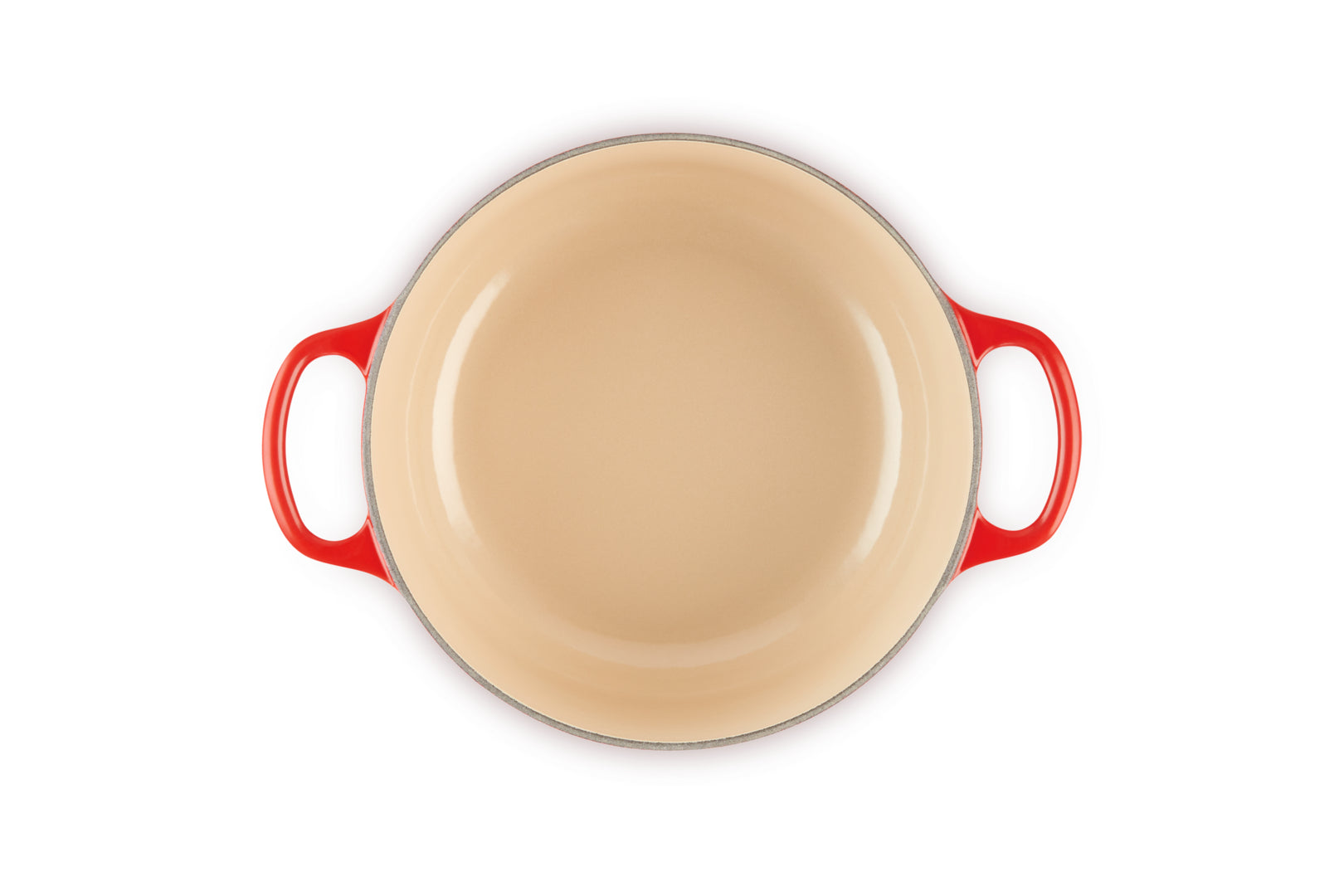 Le Creuset Kochtopf Signature – 3,3 l, Ø 22 cm, Gusseisen, Emaille, für Induktion, Gas, Glaskeramik, Rot