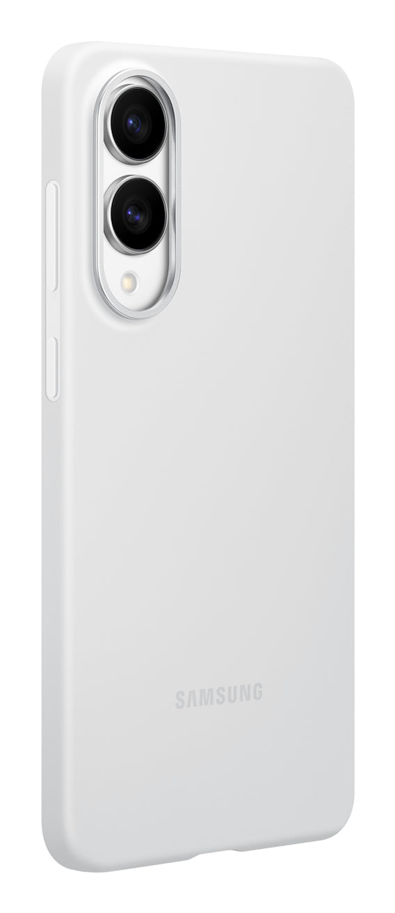 Samsung Silikonhülle – Rückcover – für Samsung Galaxy S25 Edge, Silikon, Hellgrau