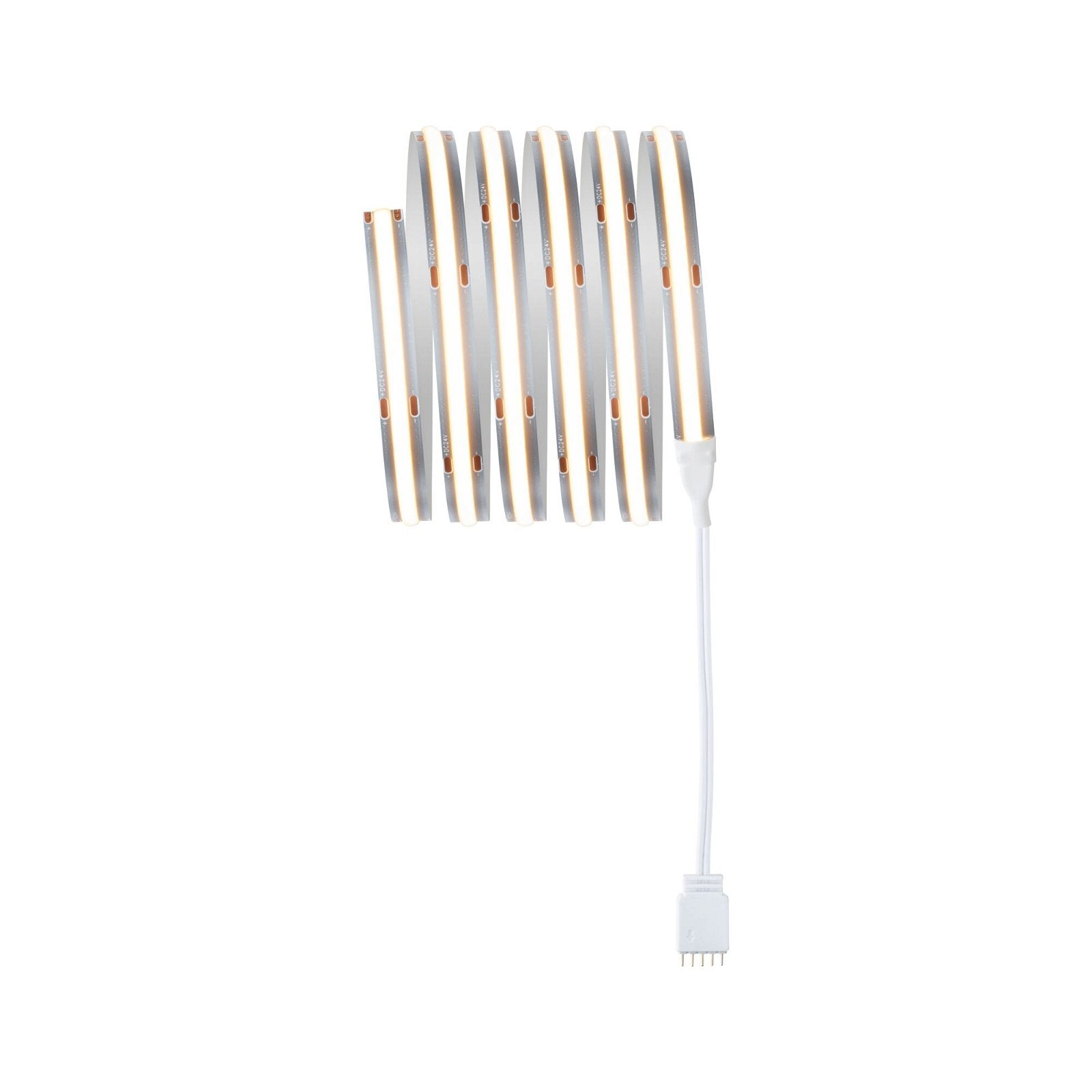 Paulmann LED-Strip MaxLED 1000 BasisSet COB – 1,5 m, 1620 lm, 18 W, 2700 K, dimmbar, silber