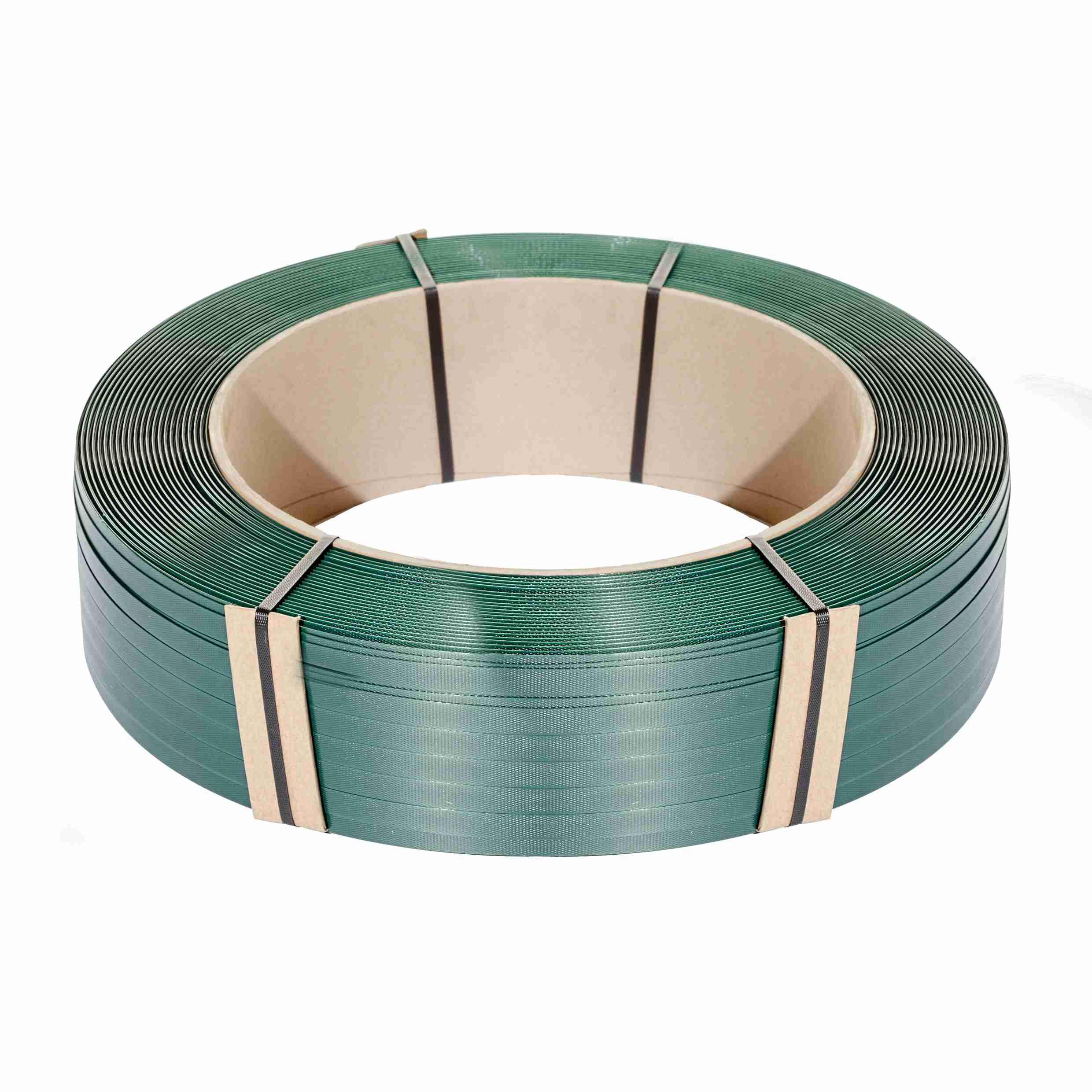 Umreifungsband PET 12,5 × 0,7 mm × 2000 m, grün, Kern Ø 406 mm – 1 Stück