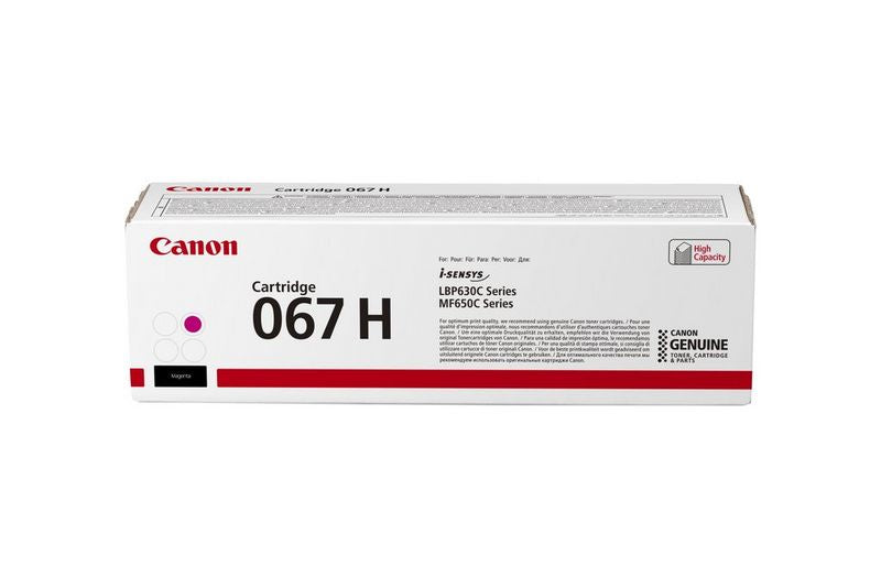Canon Toner 067H – Magenta, 2350 Seiten – für LBP631Cw/633Cdw