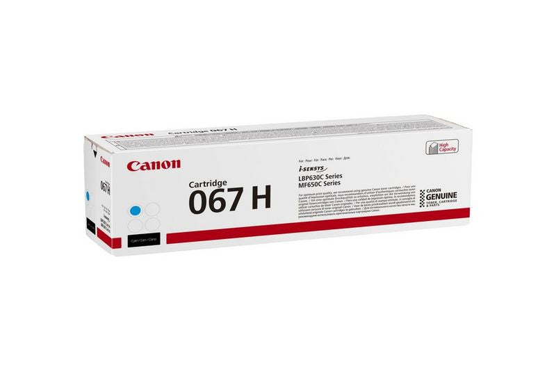 Canon Toner 067H – cyan, 2350 Seiten – für LBP631Cw/633Cdw