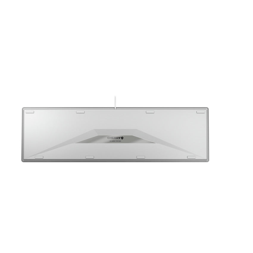 CHERRY KC 6000 C – Tastatur, kabelgebunden, FR-Layout (FR), Silber – für macOS