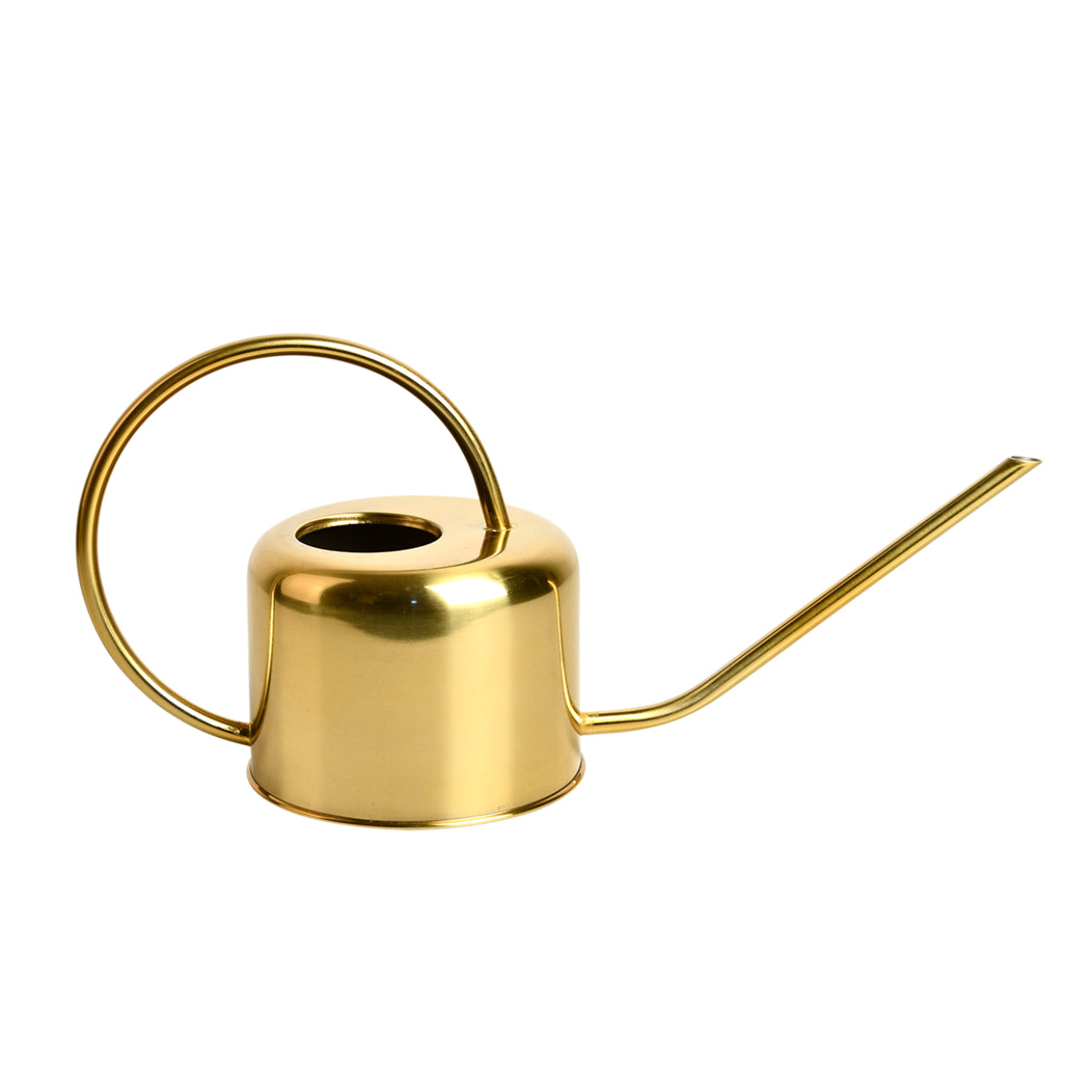 Esschert Design Giesskanne TG237 – 36 × 13,1 × 17,4 cm, Zink, Gold, 0,975 l