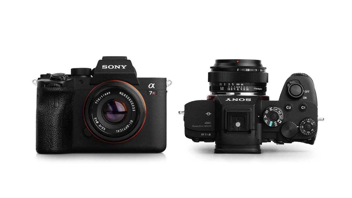 TTArtisan F5020-B-E 50 mm f/2 Objektiv – Sony E – für Sony A7, A7 II, A7 III und andere