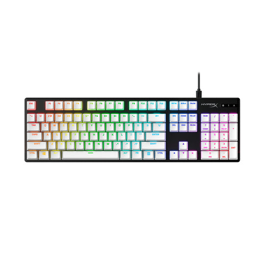 HyperX Tastaturkappen Full-Key-Set – TPU, Weiss – für HyperX