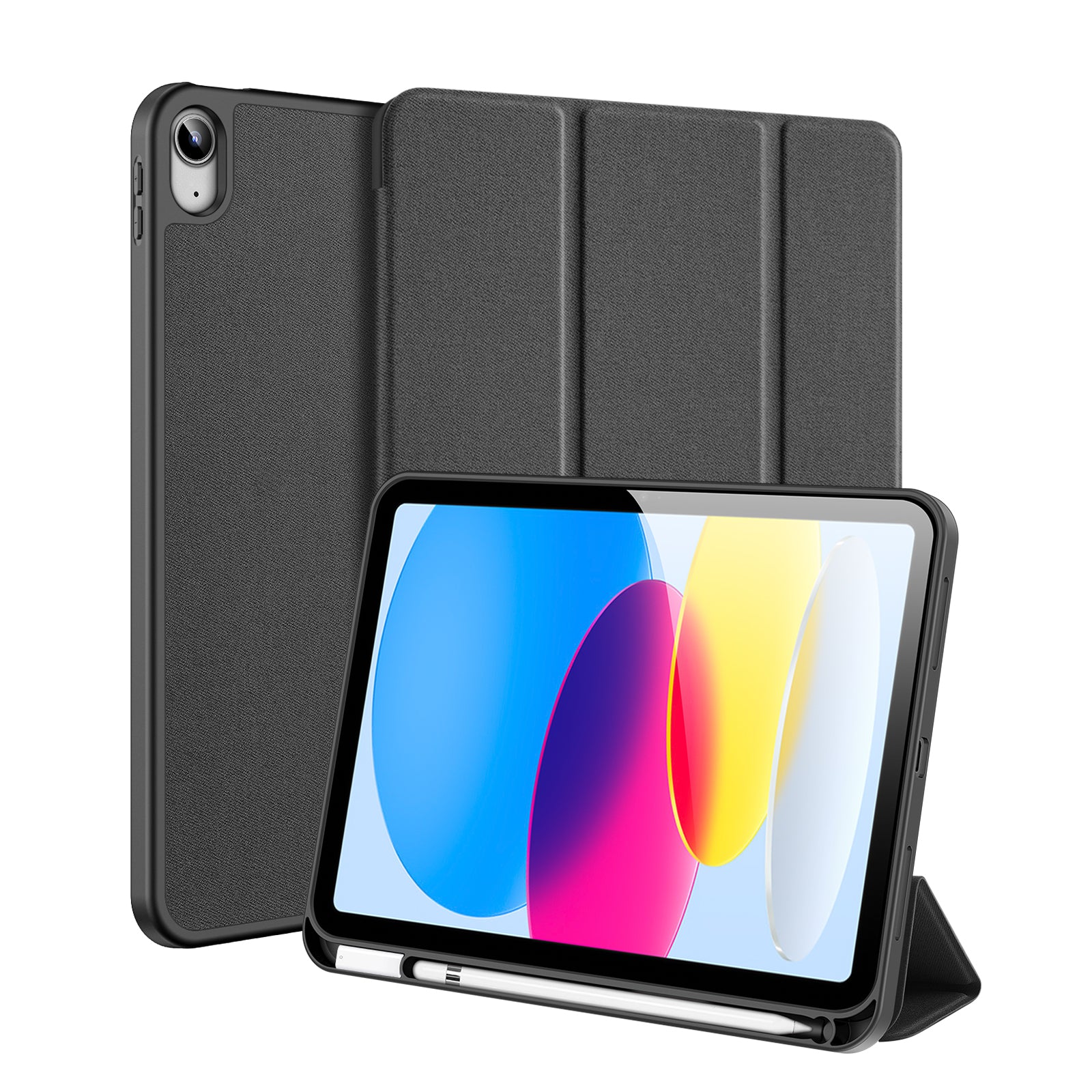 Nevox Tablet-Hülle für iPad 10,9" (10. Gen.) – Schwarz