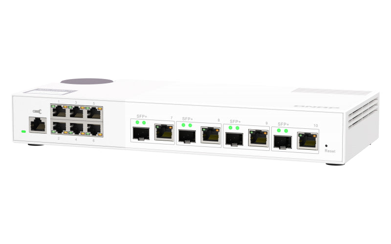 QNAP QSW-M2106-4C – Managed Switch – 6×2.5G, 4×SFP+, L2