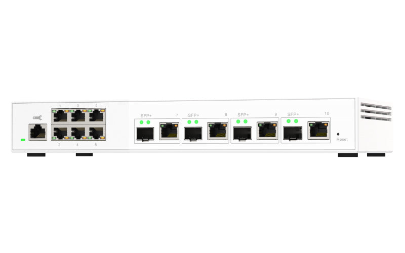 QNAP QSW-M2106-4C – Managed Switch – 6×2.5G, 4×SFP+, L2