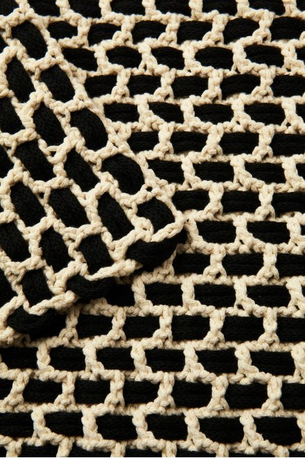 DMC Gift of Stich Häkelset 8 Stk. – 45 cm×30 cm, Dunkelbraun
