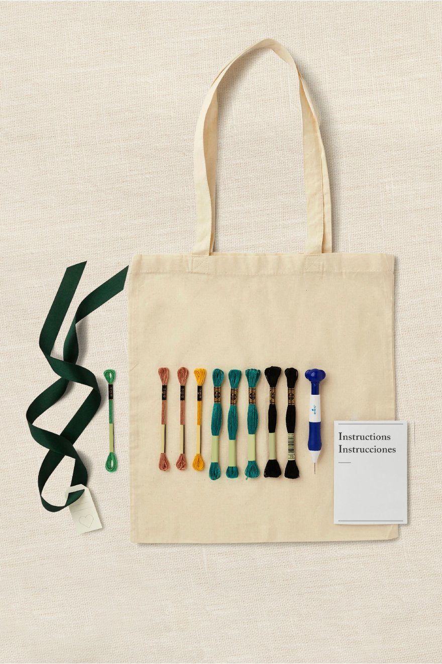 DMC Stanznadel-Set – Portrait – 35 × 42 cm – Baumwolle – Mehrfarbig – PN008K