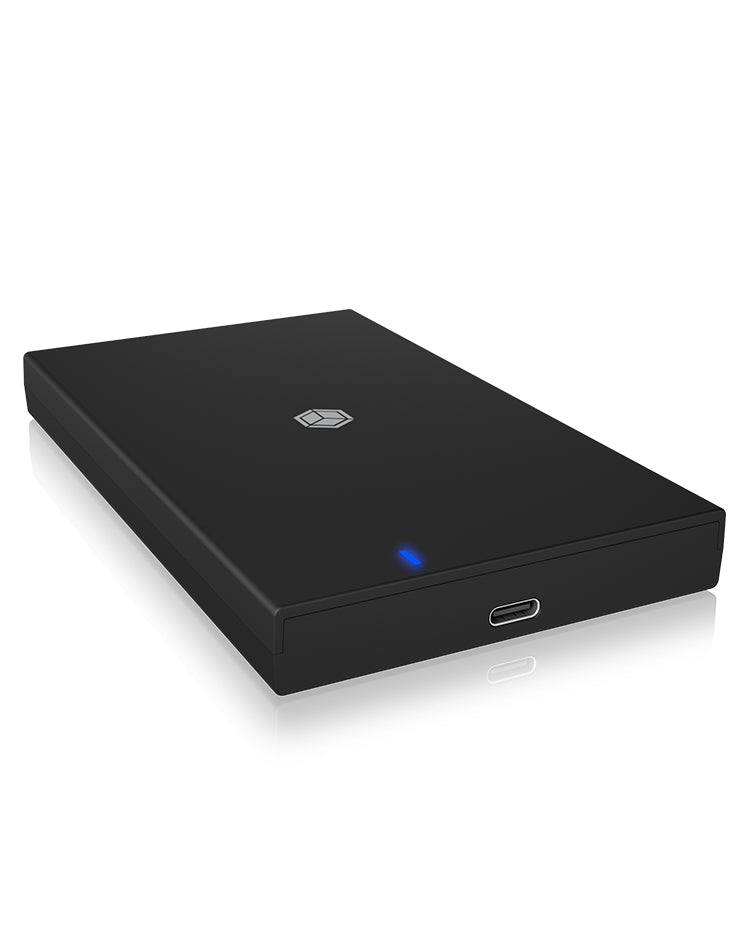 ICY BOX IB-200T-C3 – 2,5" SSD-Gehäuse, 1-Bay, USB-C 3.2 Gen 1, SATA III (6 Gbit/s)