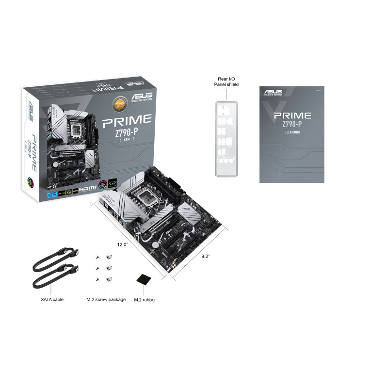 ASUS PRIME Z790-P-CSM – Mainboard – LGA 1700, Intel Z790, ATX, DDR5