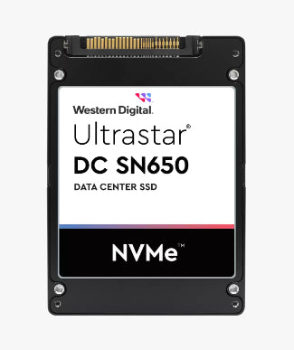 Western Digital Ultrastar SN650 15,4 TB – für U.3, NVMe, PCIe 4.0